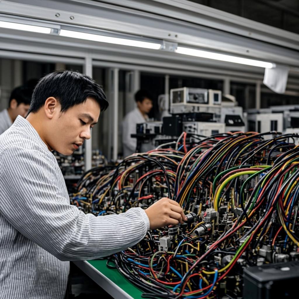 flex rigid pcb manufacturing wire harness