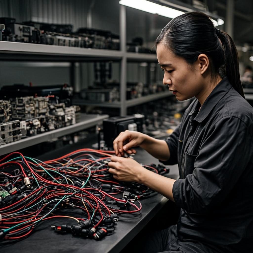 flexible pcb assembly wire harness