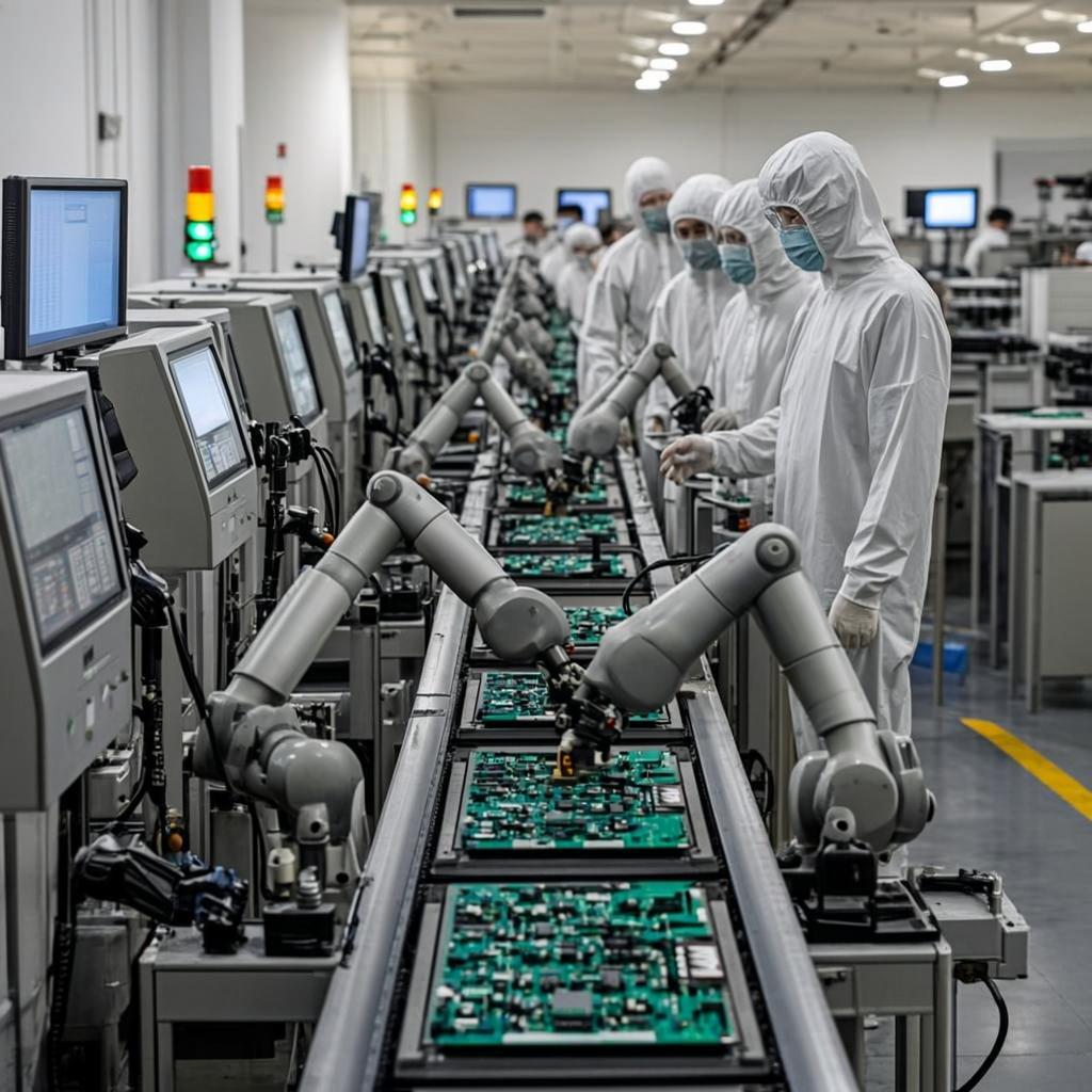 floor sweeping robot pcba electronics factory