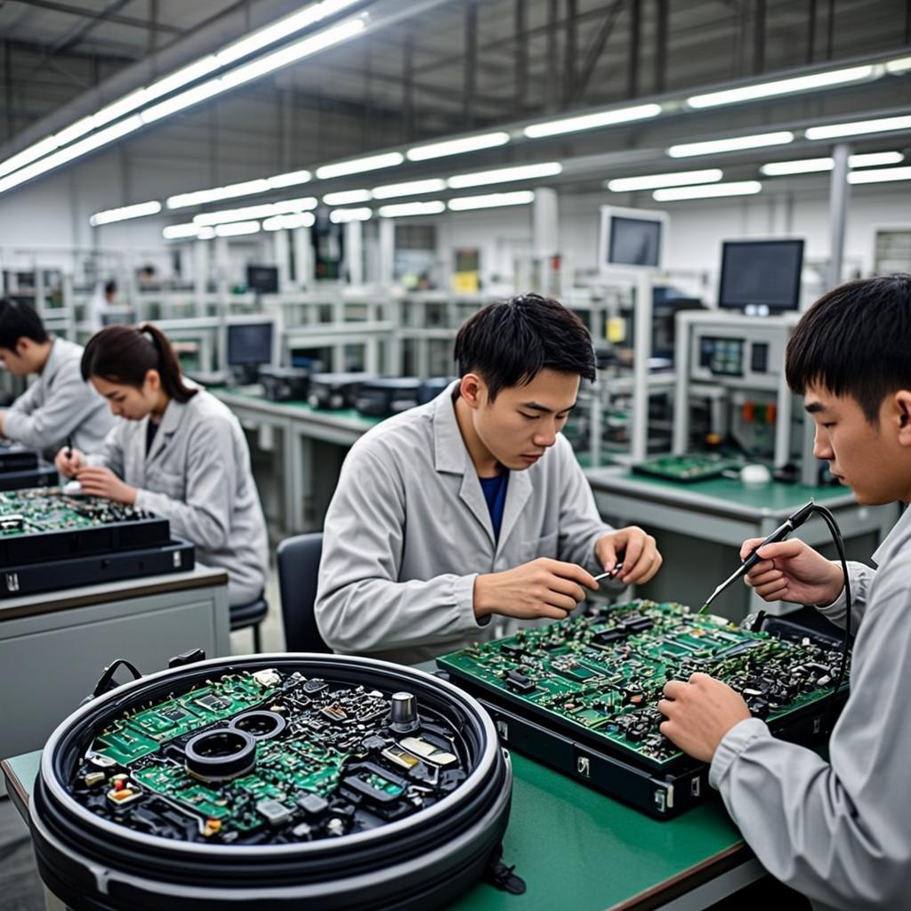 floor sweeping robot pcba pcba assembly