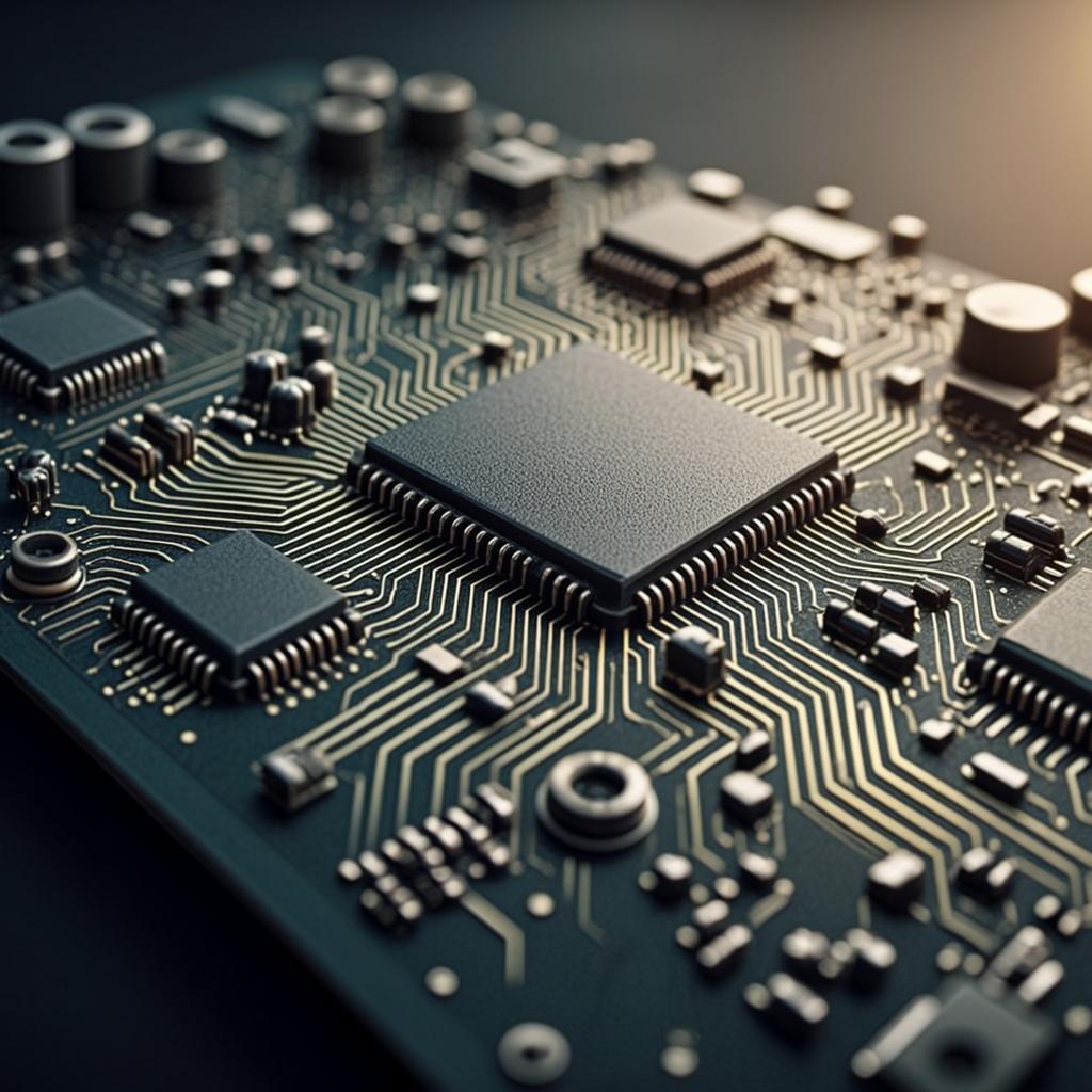 hair dryer pcba pcb macro