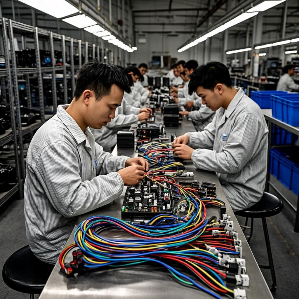 hair dryer pcba wire harness