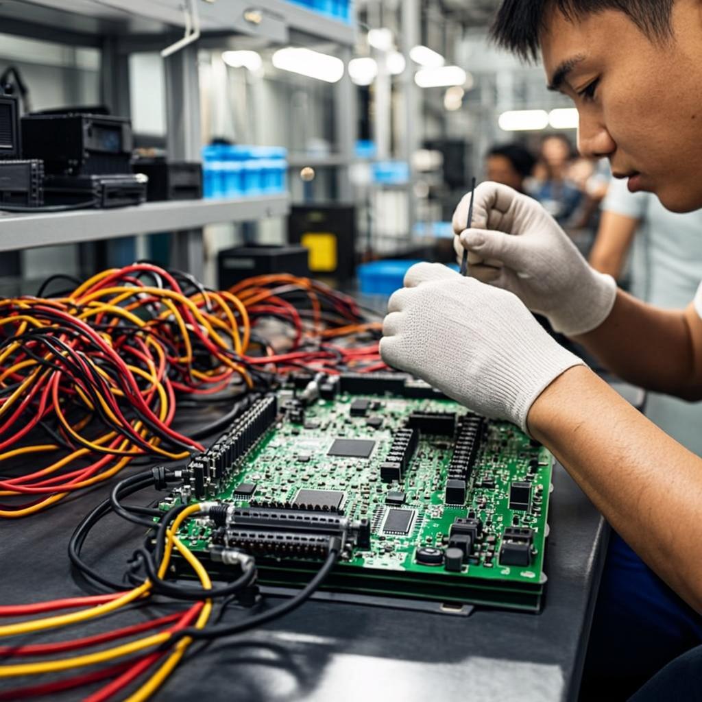 high precision pcb design wire harness