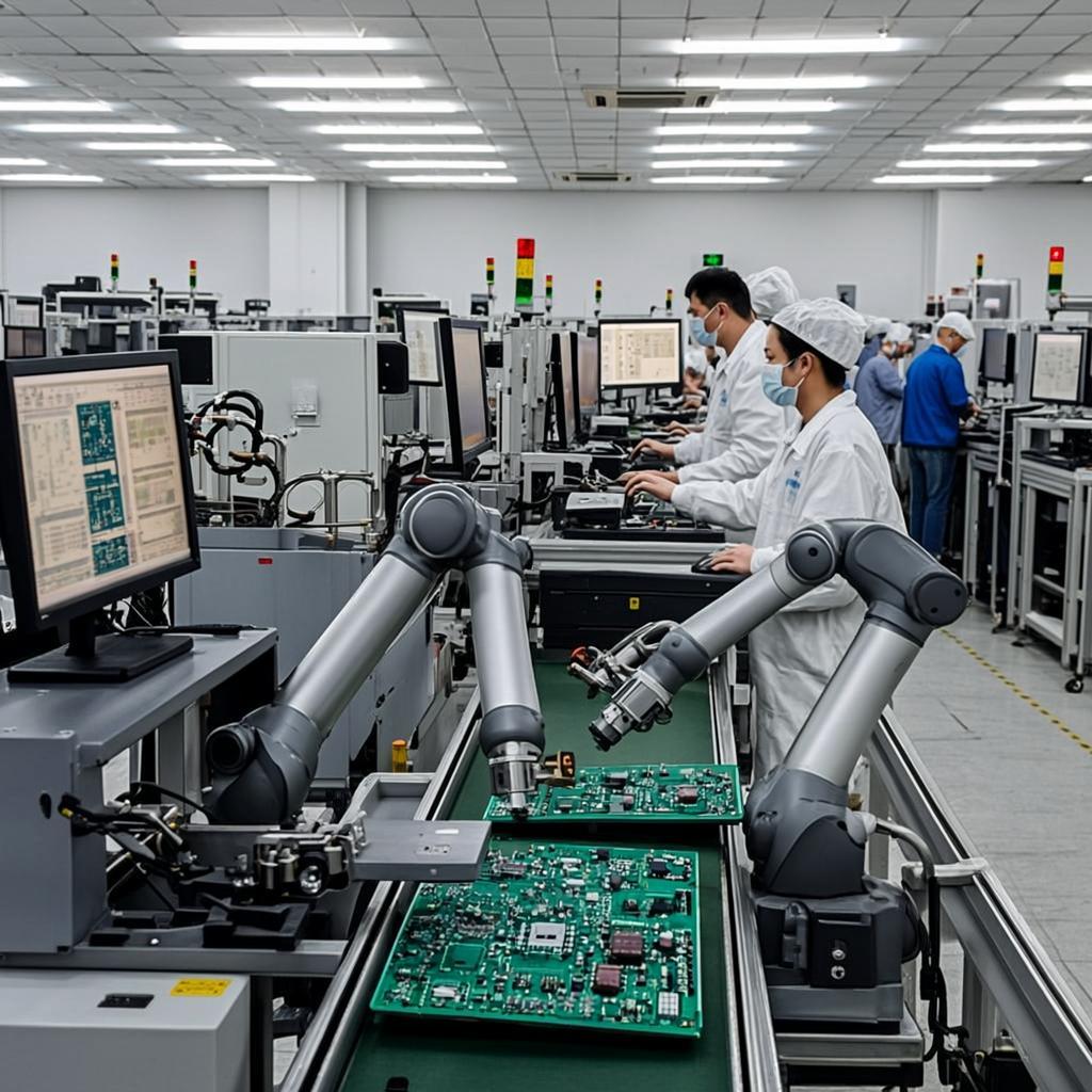 high speed pcb manufacturing electronics factory