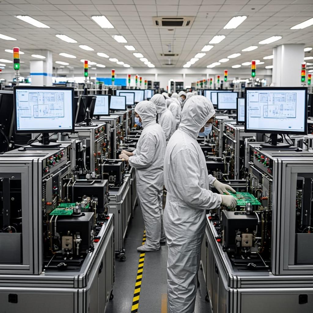 high speed pcb testing electronics factory