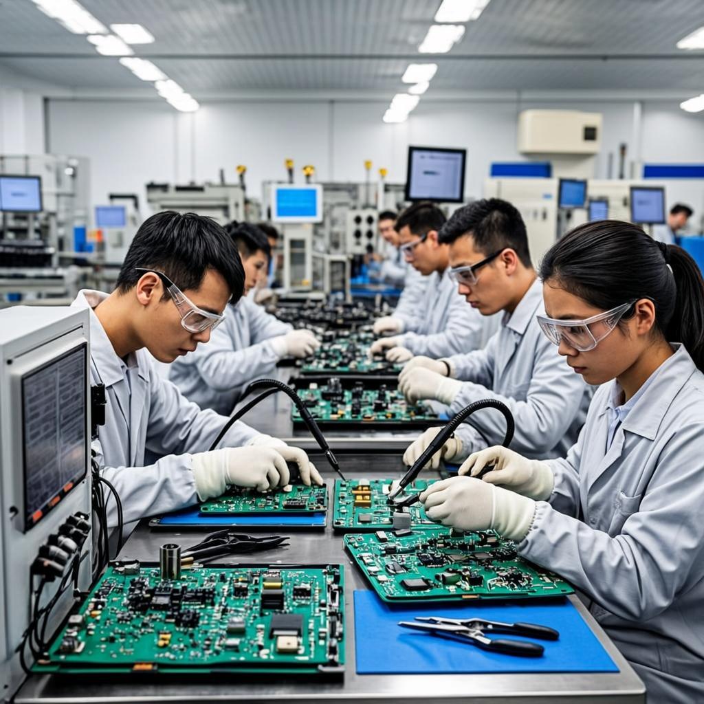 high speed pcb testing pcba assembly