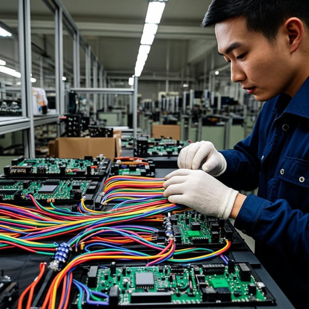 horticultural led lighting pcba wire harness