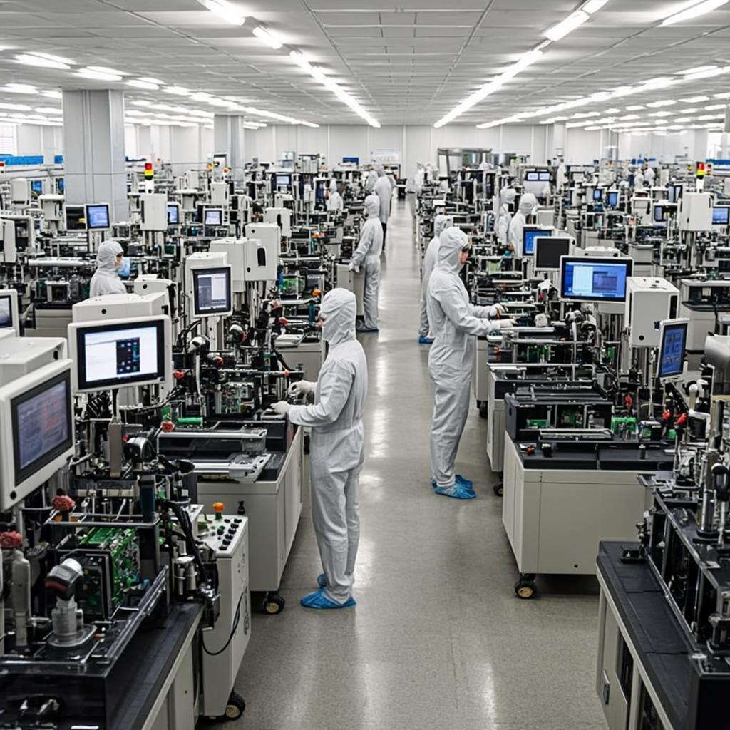 ic substrate pcb assembly electronics factory