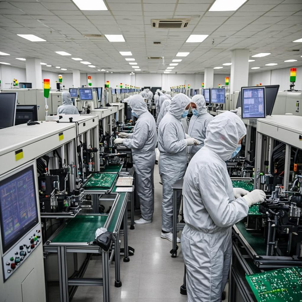 ic substrate pcb manufacturing electronics factory