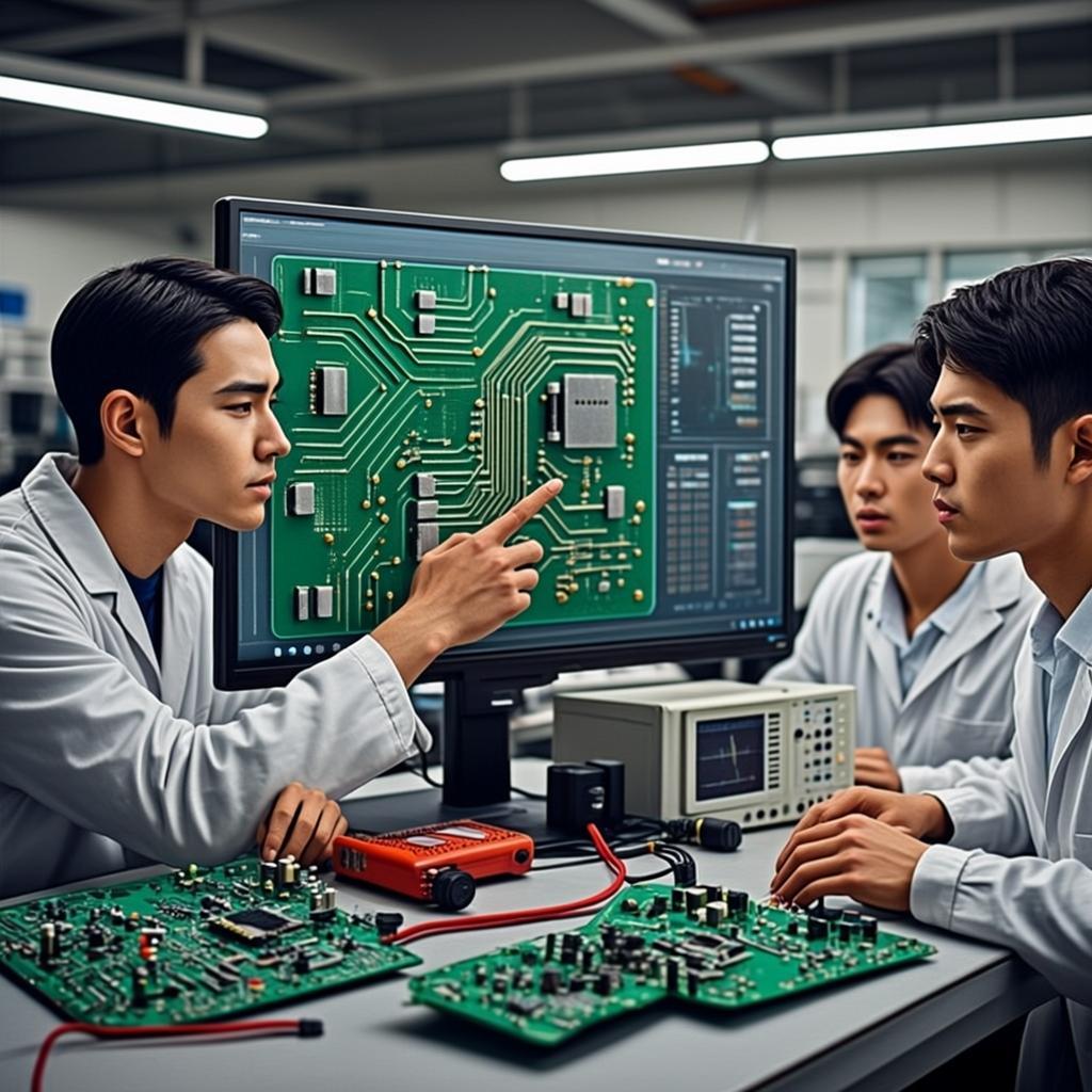 industrial control pcb design engineering design