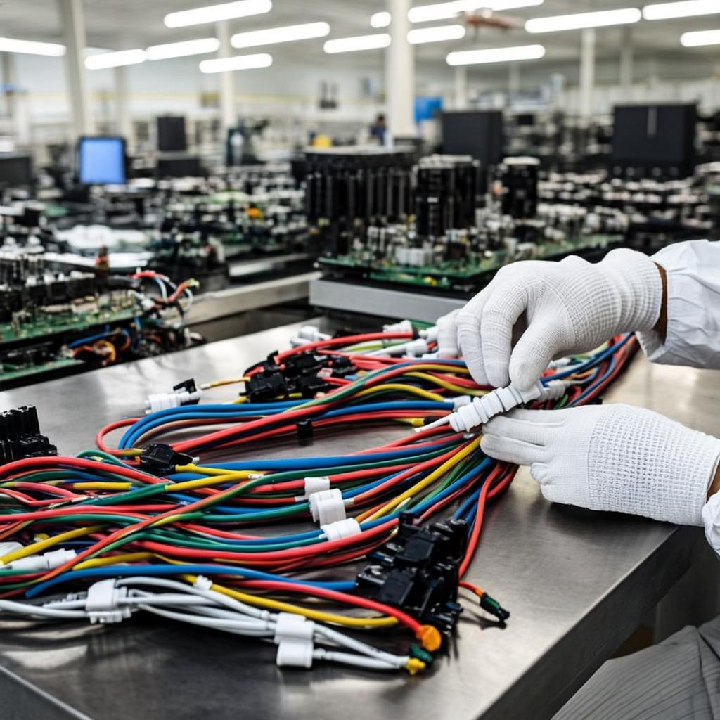 industrial control pcb design wire harness