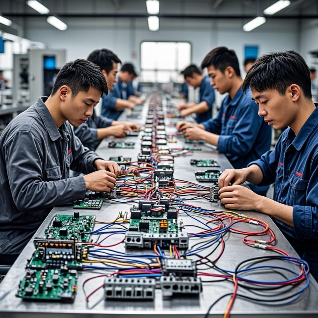 industrial pcb design wire harness