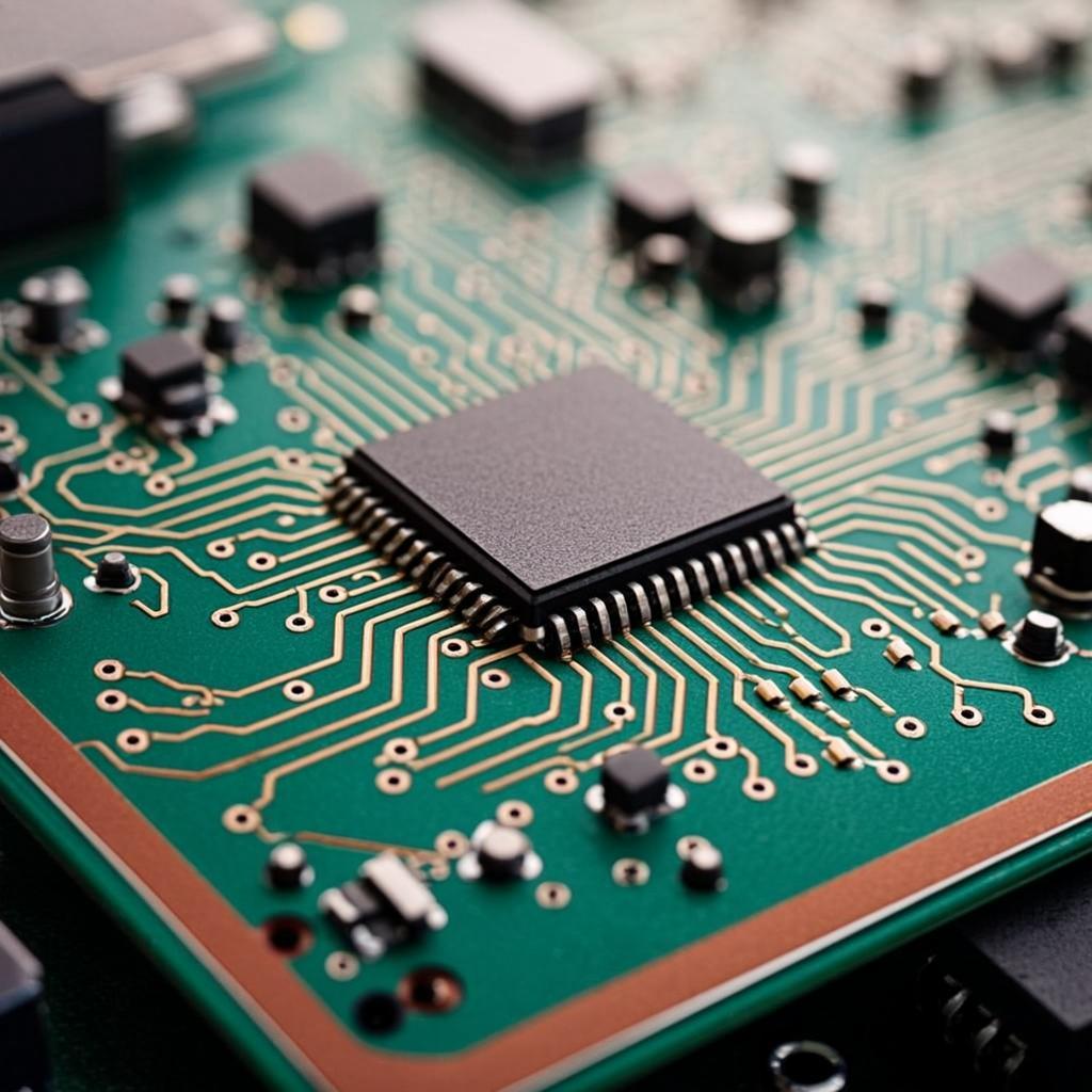 infrared sensing intelligent garbage can pcba pcb macro