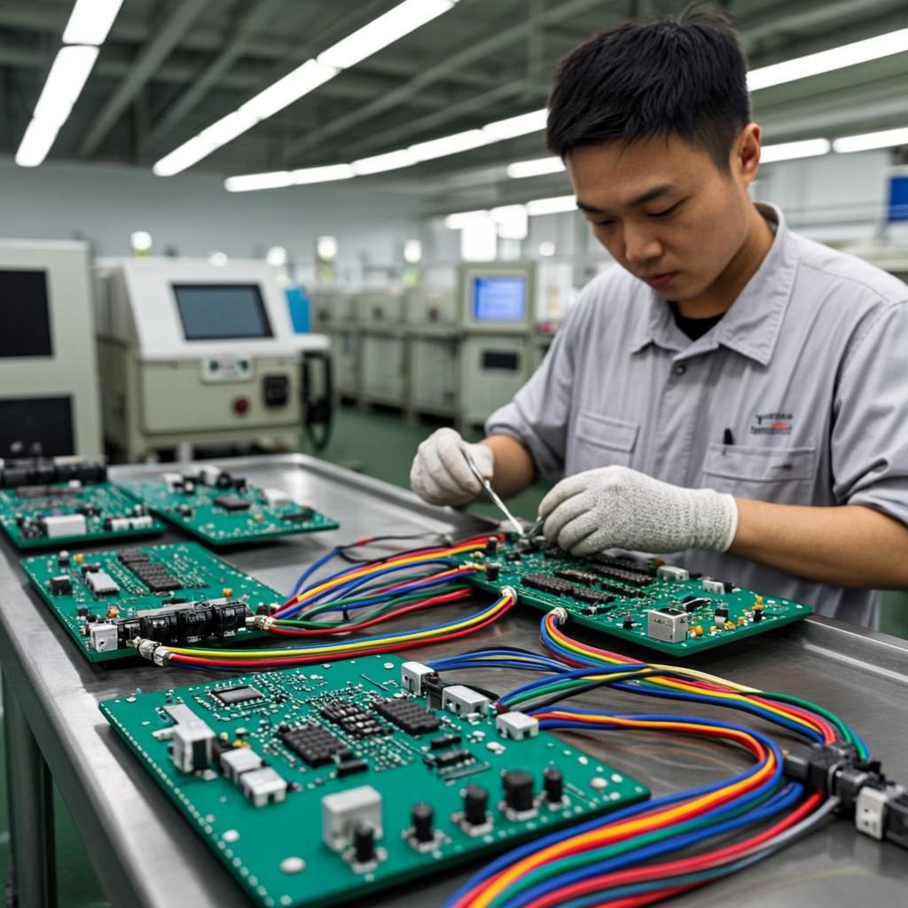 intelligent toilet pcba wire harness