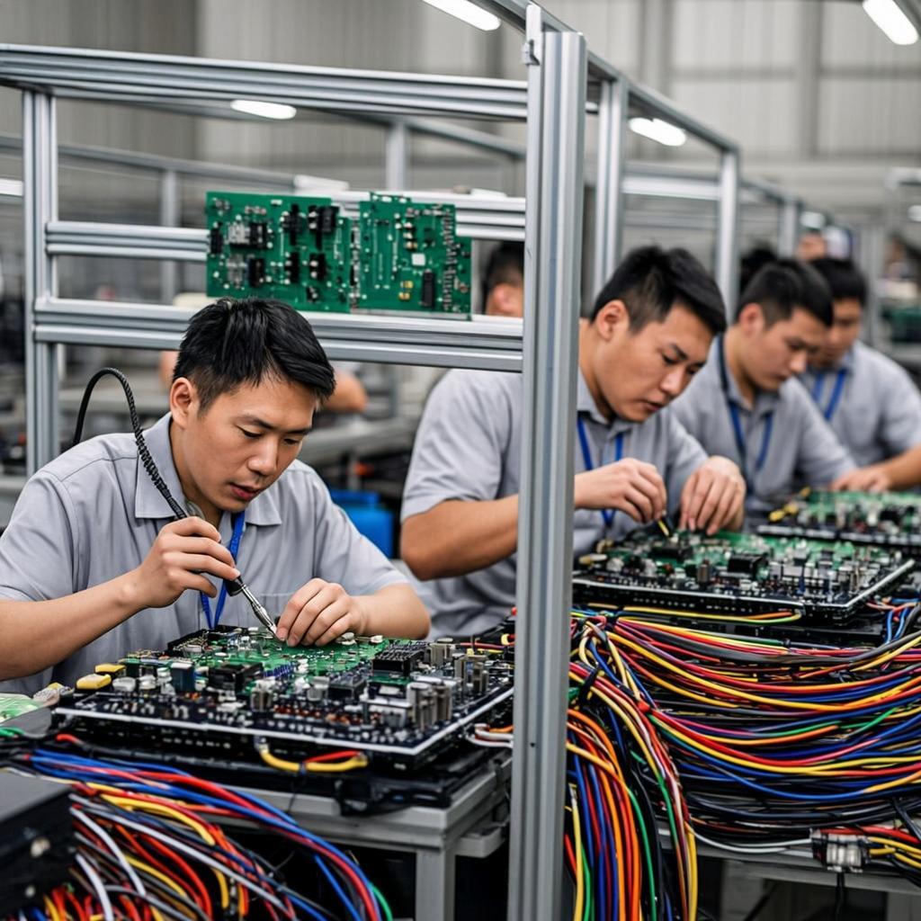 lighting wirings harness pcba assembly