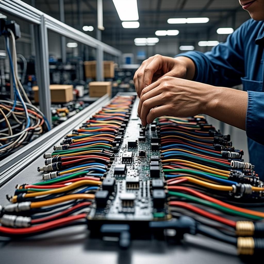 long pcb wire harness