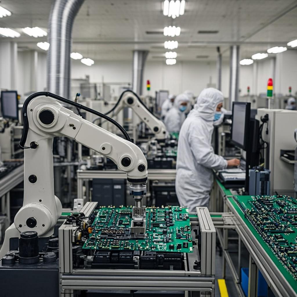 lot pcb assembly electronics factory