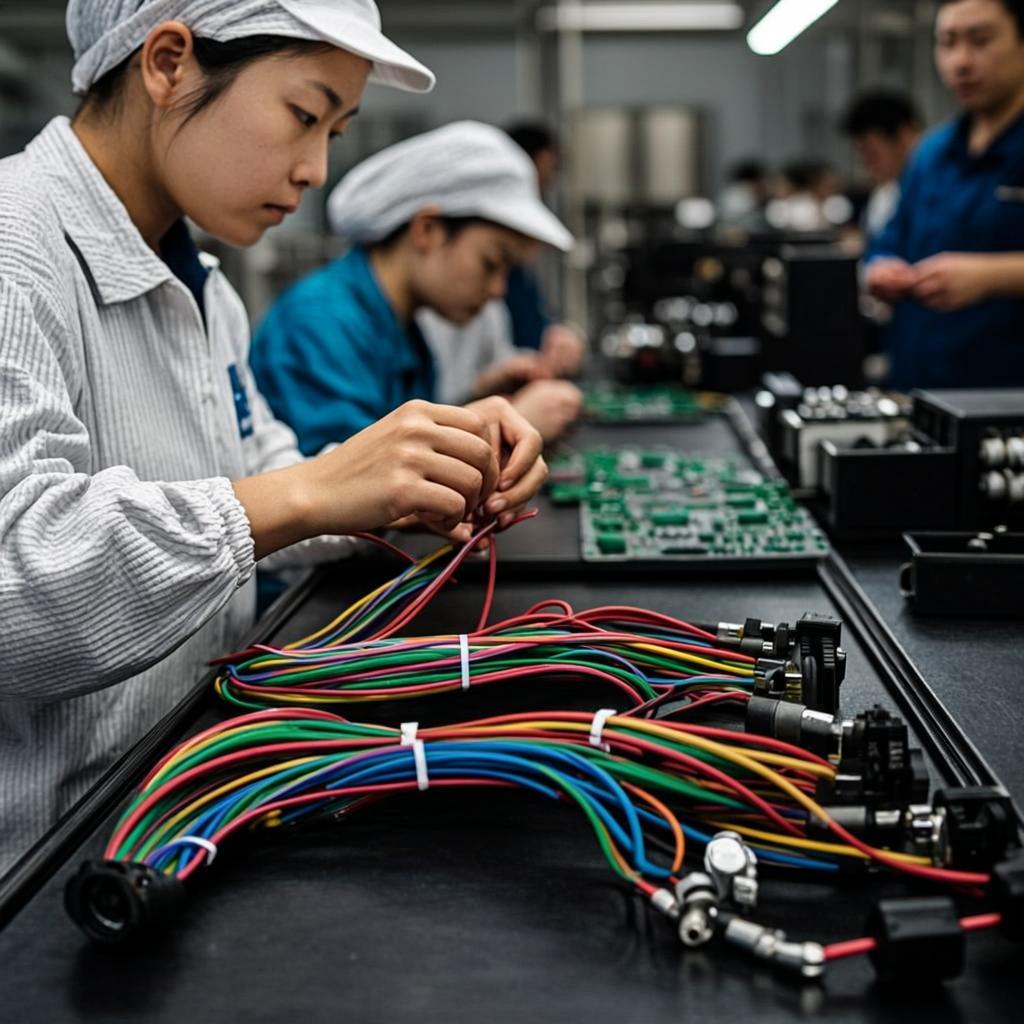 low temperature pcb testing wire harness