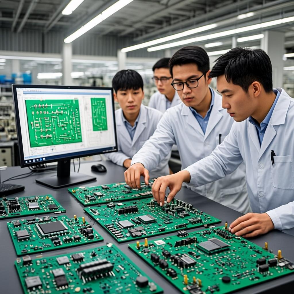 massage control board pcba engineering design