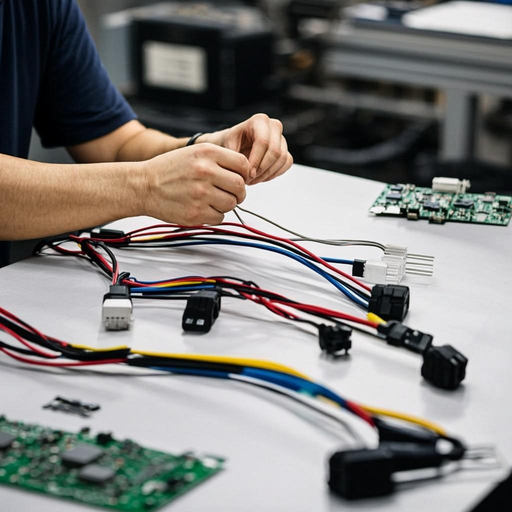 material for pcb wire harness