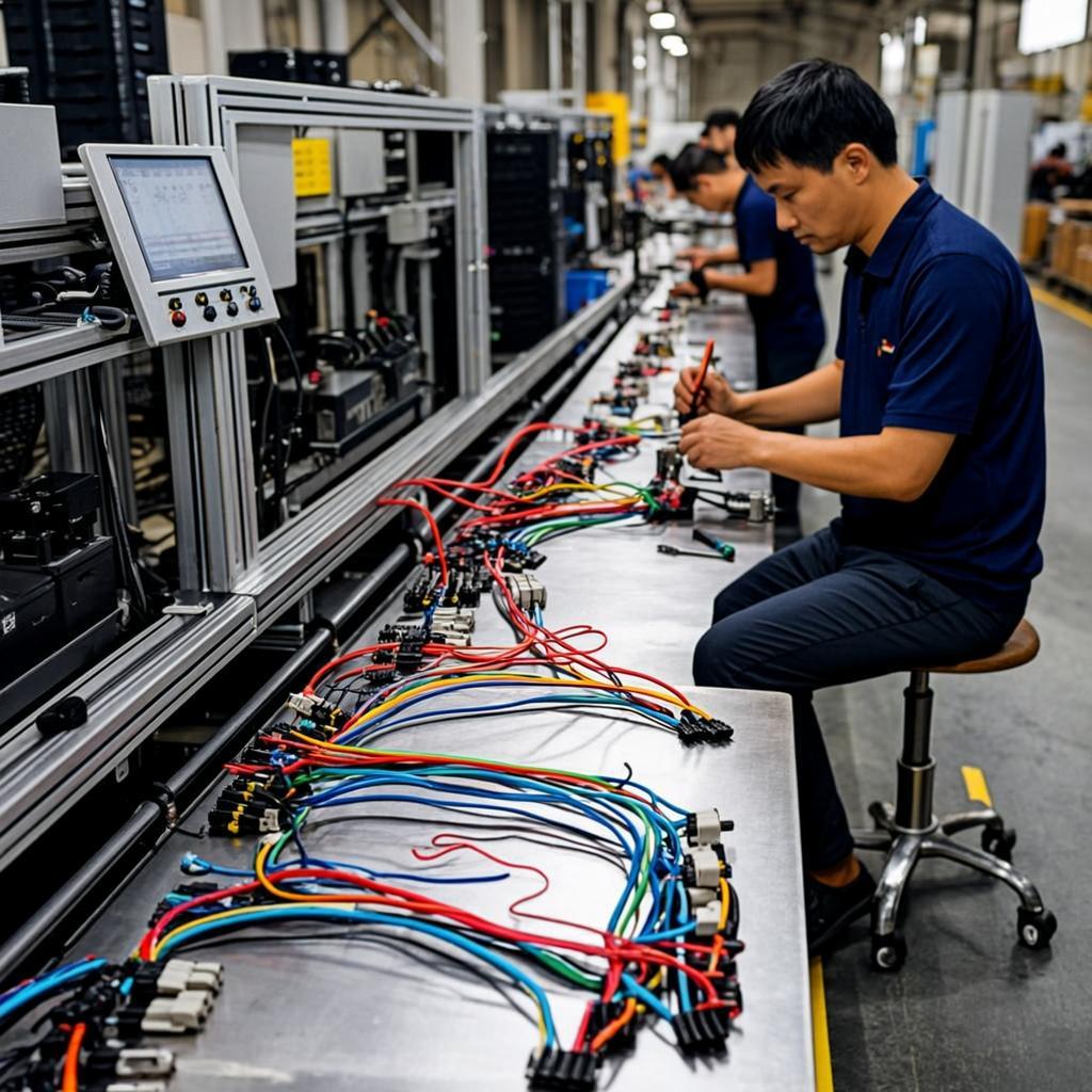 medical electronics pcb prototyping wire harness