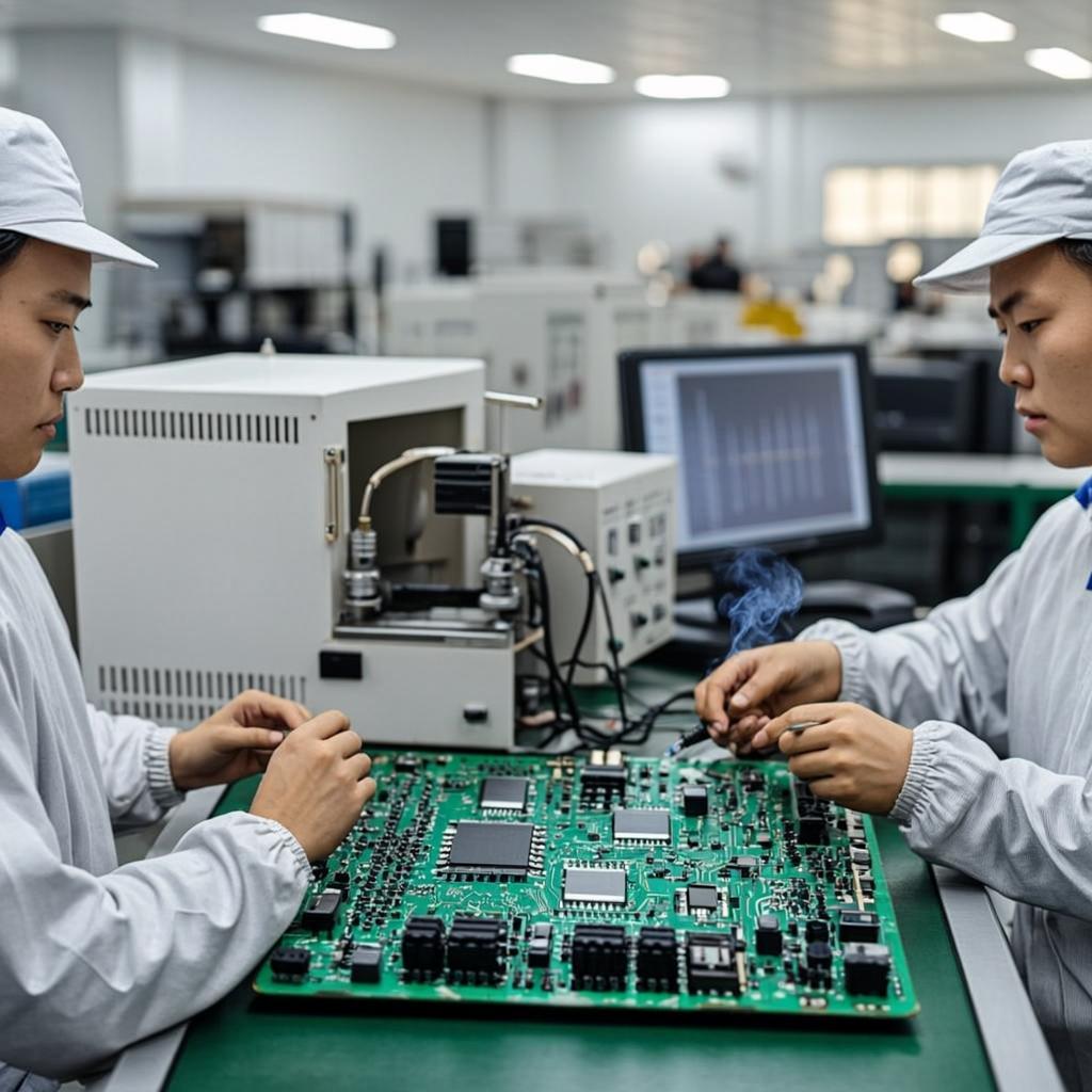 microwave rf pcb testing pcba assembly