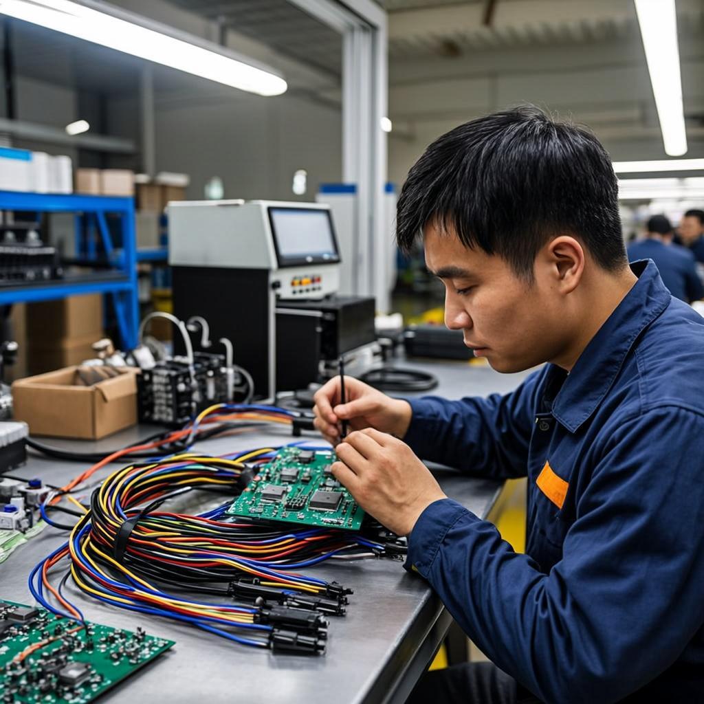 microwave rf pcb wire harness