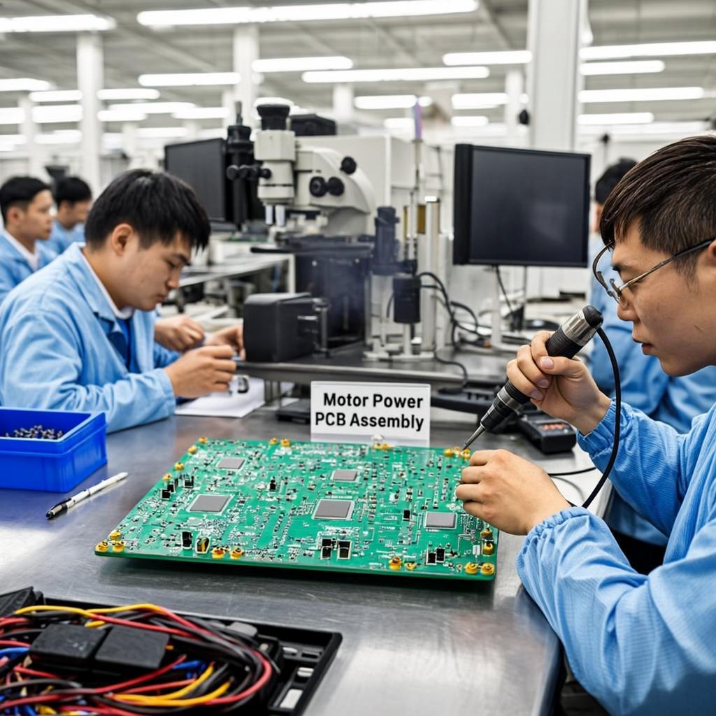 motor power pcb assembly pcba assembly