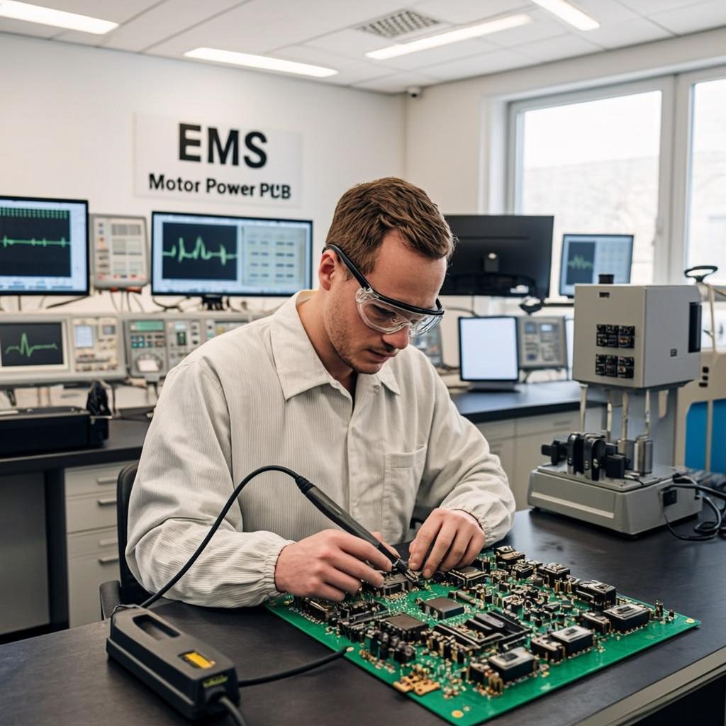 motor power pcb testing pcba assembly