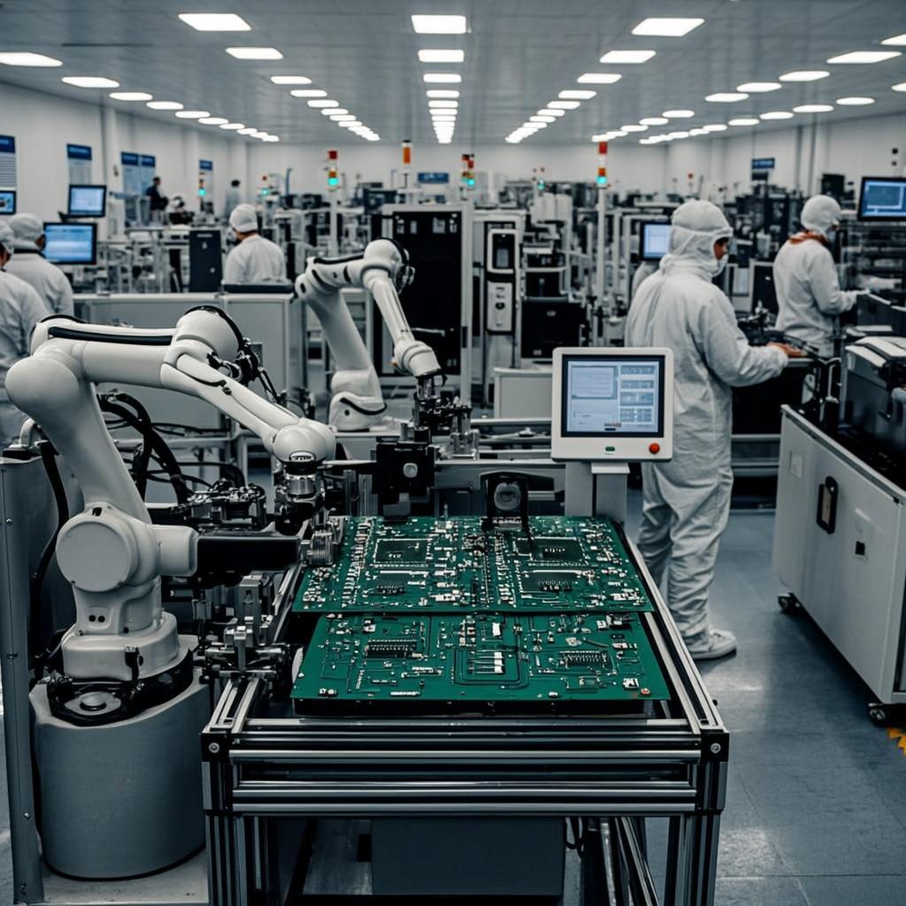 multilayer pcb lamination electronics factory