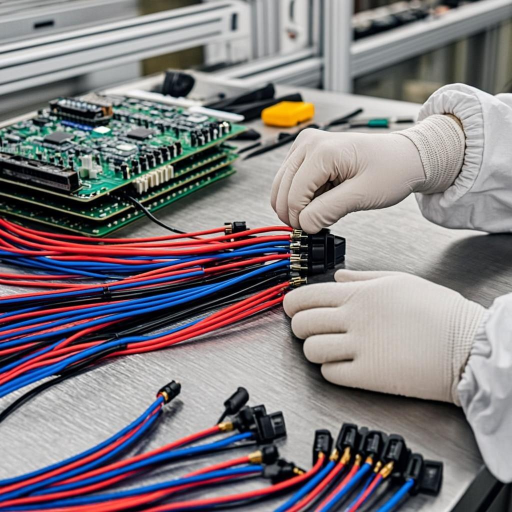 new energy vehicle charging pile pcba wire harness