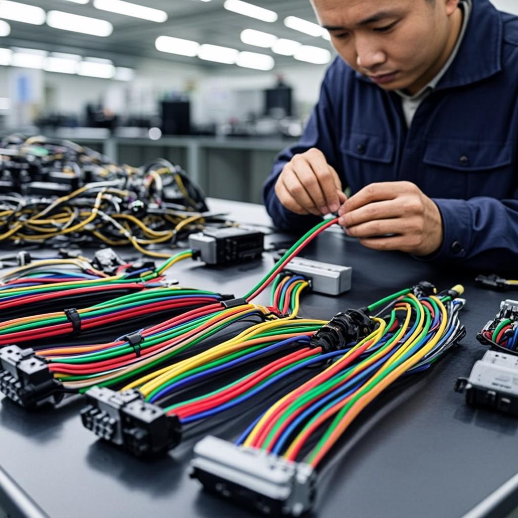 overmolded cable assembly wire harness