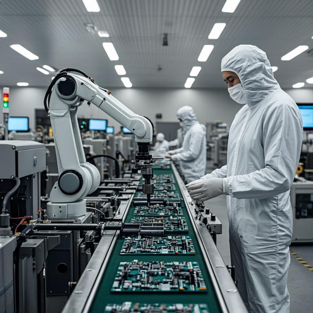 pcb assembly quality inspection electronics factory