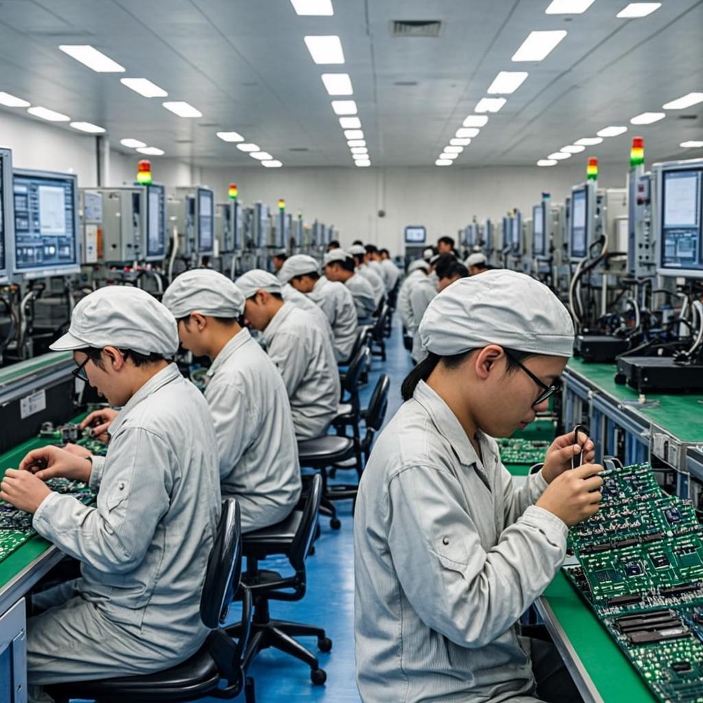 pcb batch production pcba assembly