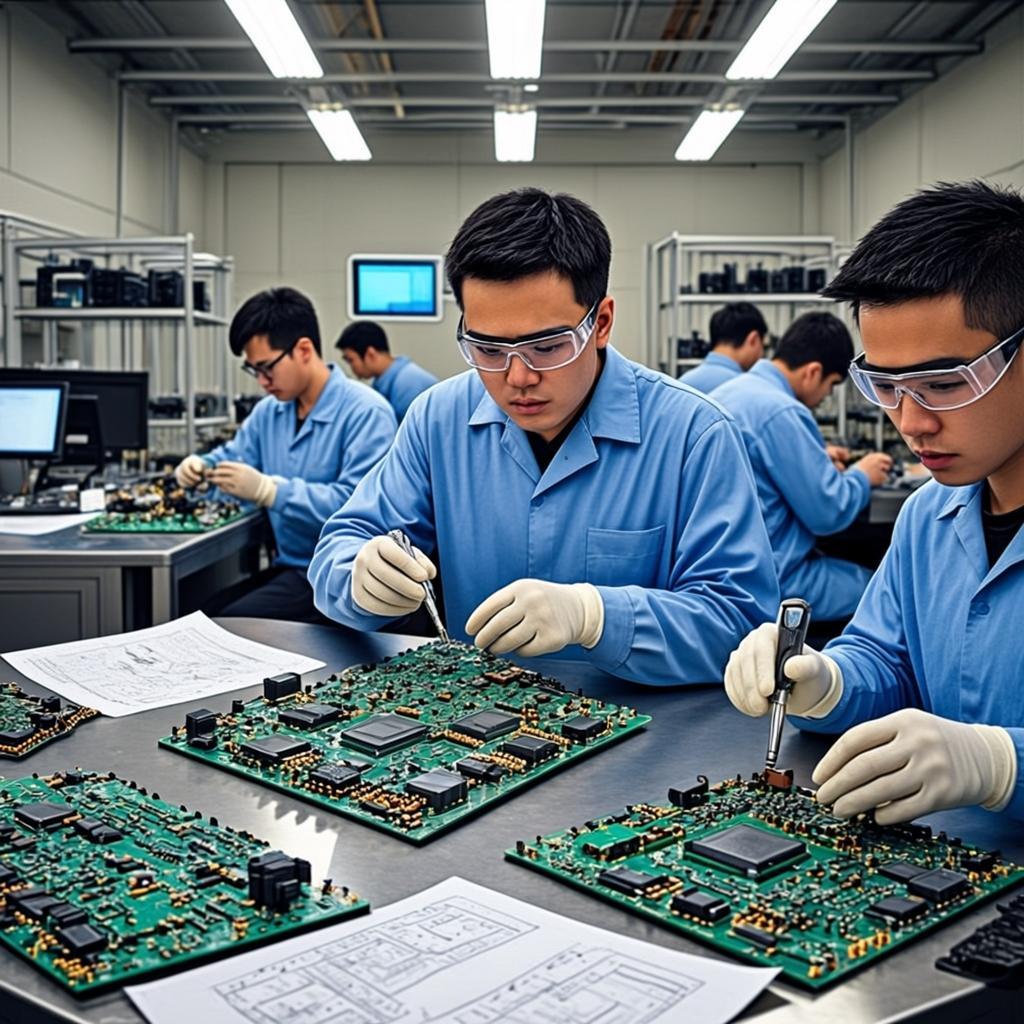 pcb design drawing pcba assembly