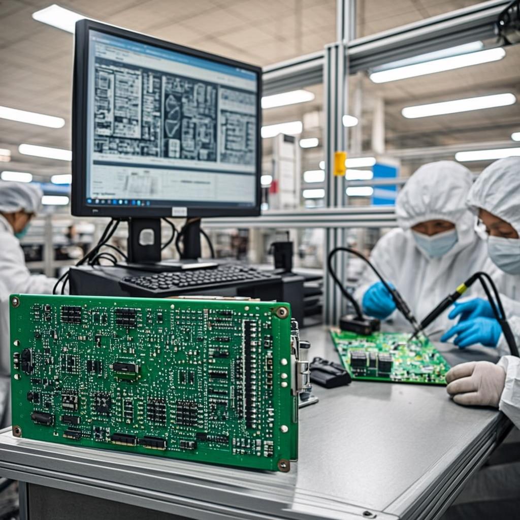 pcb design software interface pcba assembly