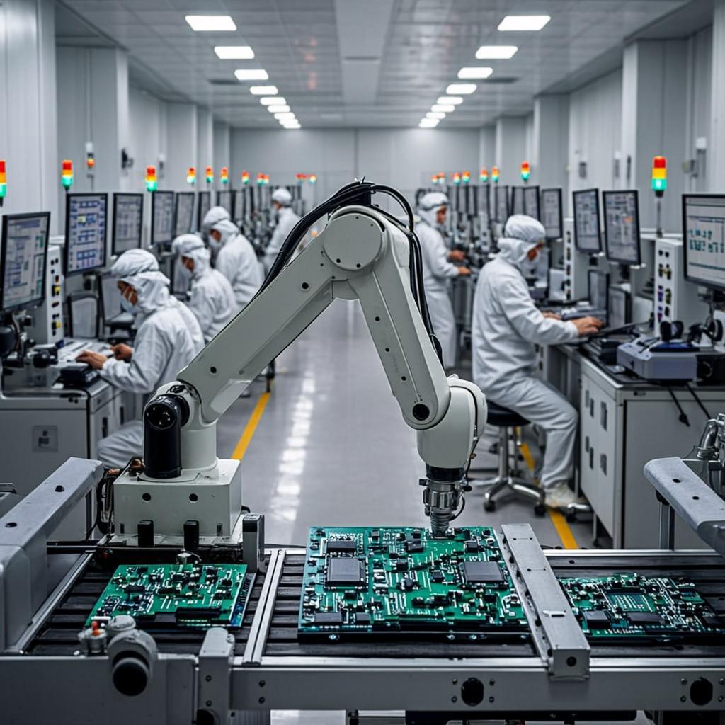 pcb design software operation electronics factory