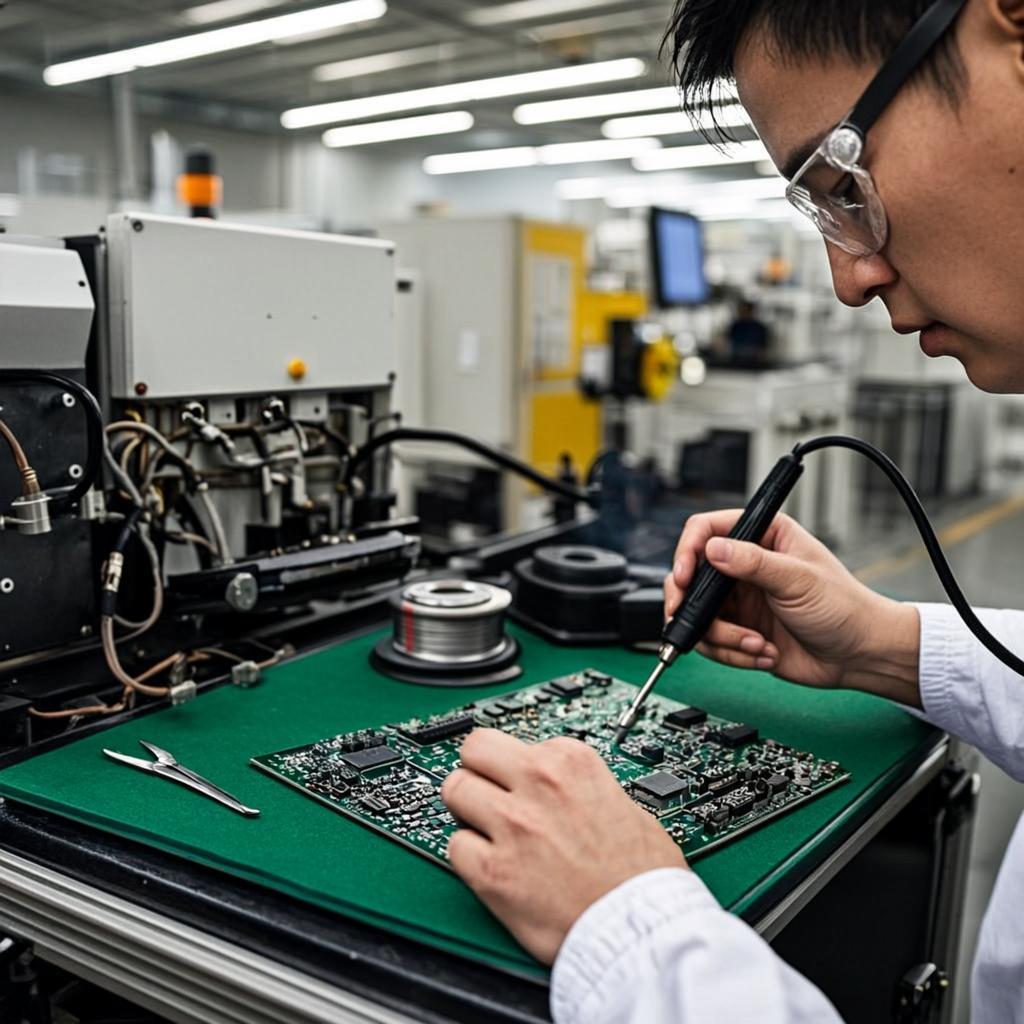 pcb manufacturing process pcba assembly