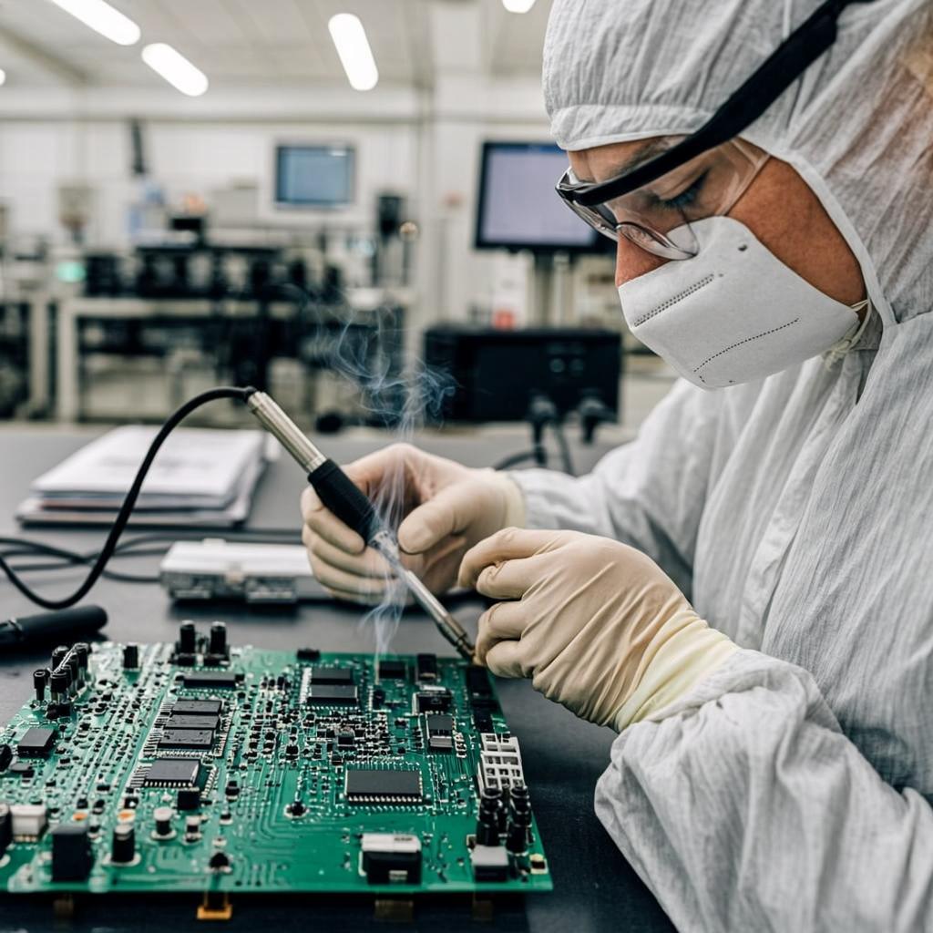 pcb manufacturing quality control pcba assembly