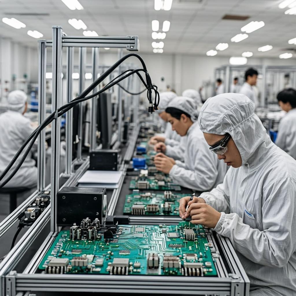 potting pcba assembly