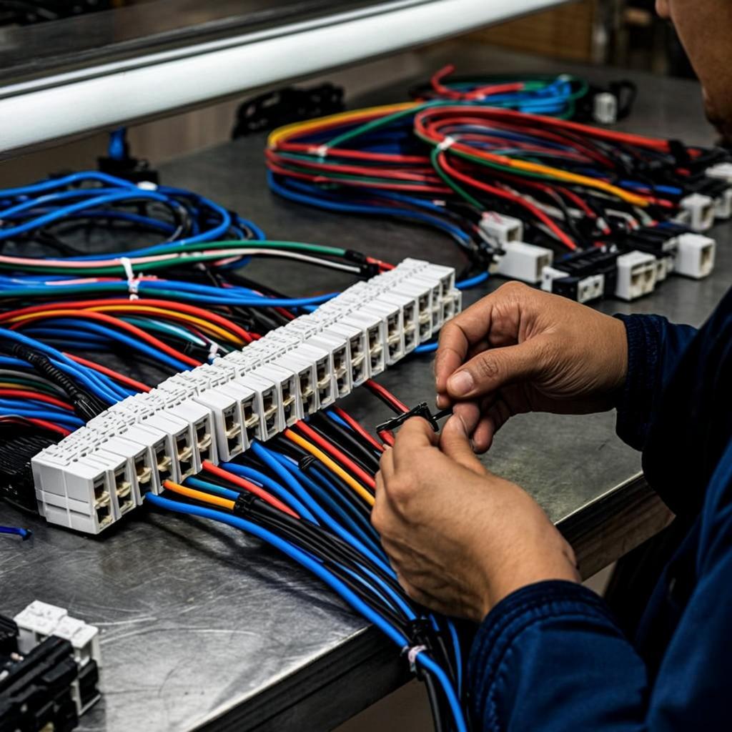 ribbon cable assembly wire harness