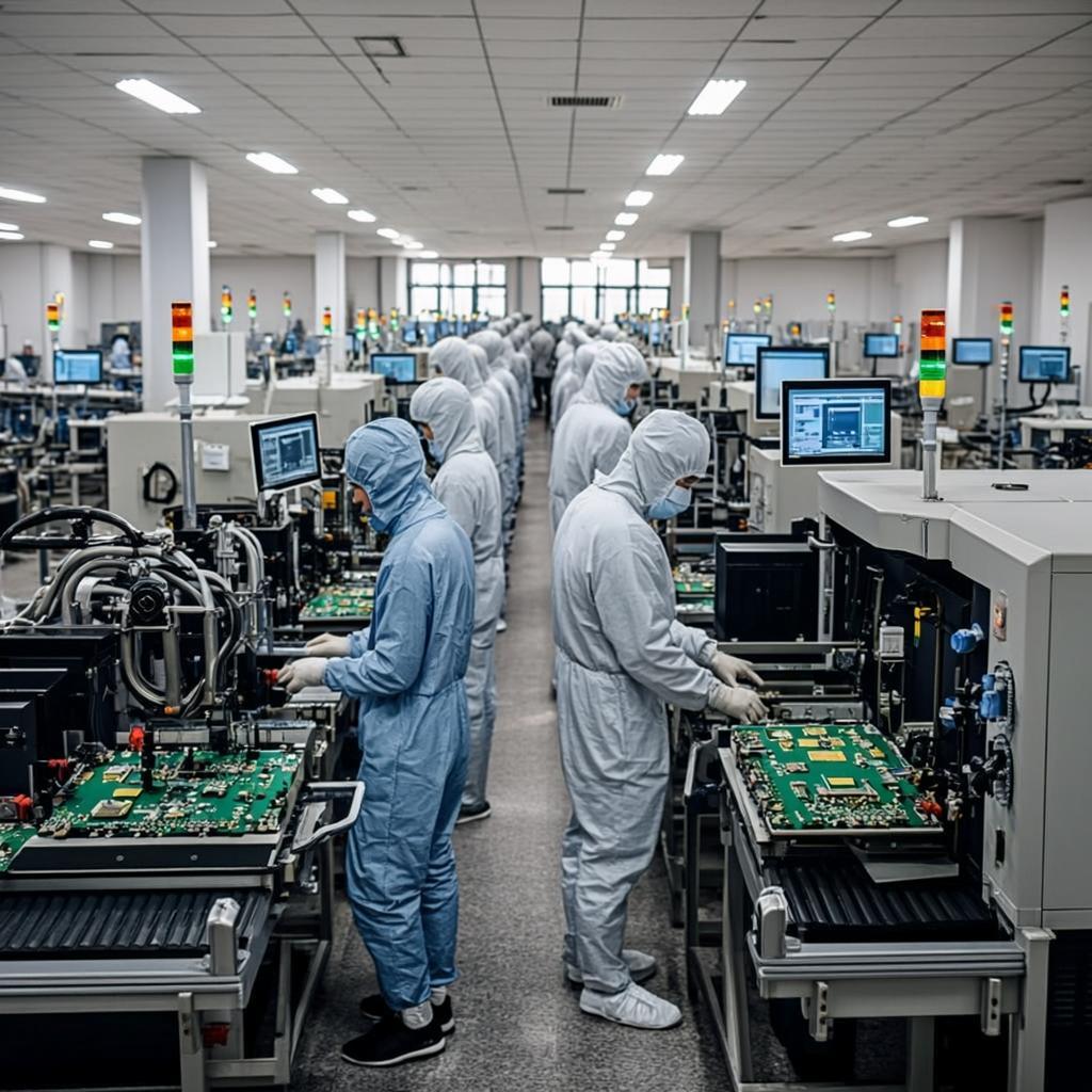rigid flex pcb assembly electronics factory