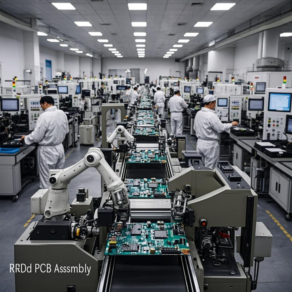 rigid pcb assembly electronics factory