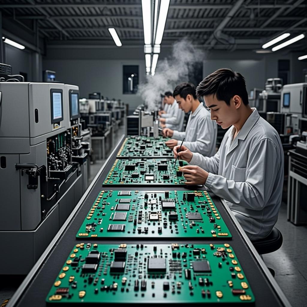 rigid pcb assembly pcba assembly