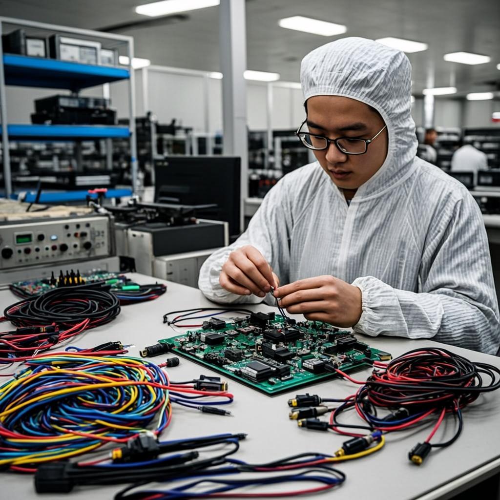 rigid pcb assembly wire harness