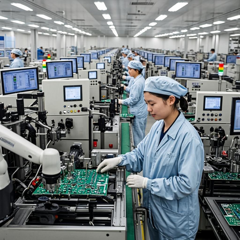 rigid pcb electronics factory
