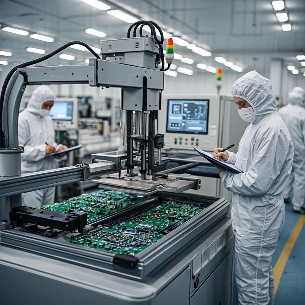 rigid pcb manufacturing electronics factory