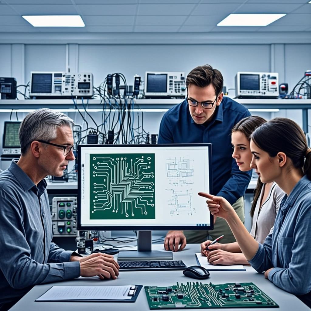 rigid pcb manufacturing process engineering design