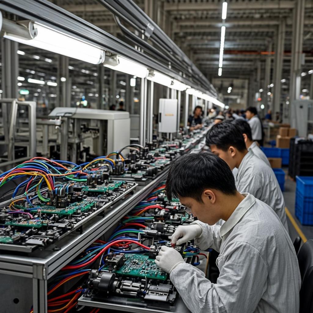 robotics pcb assembly wire harness