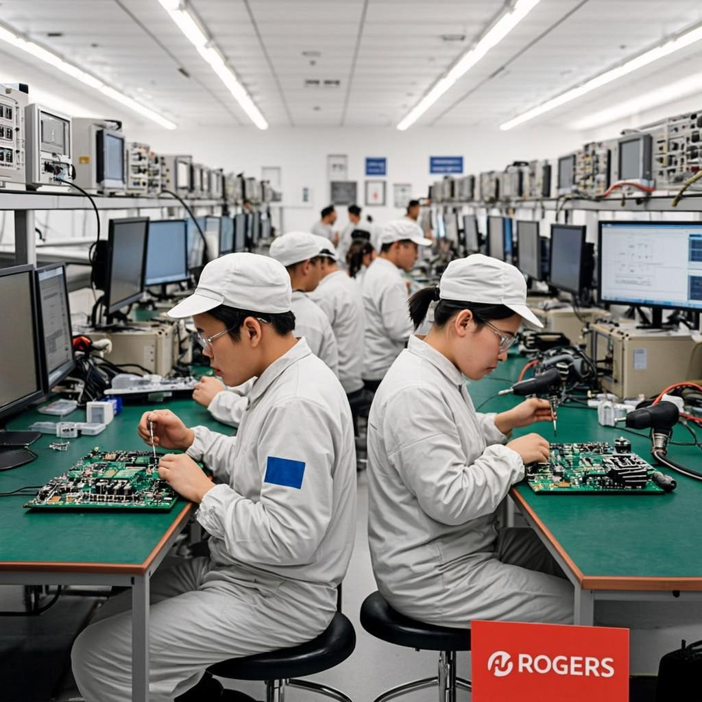 rogers high frequency pcb pcba assembly